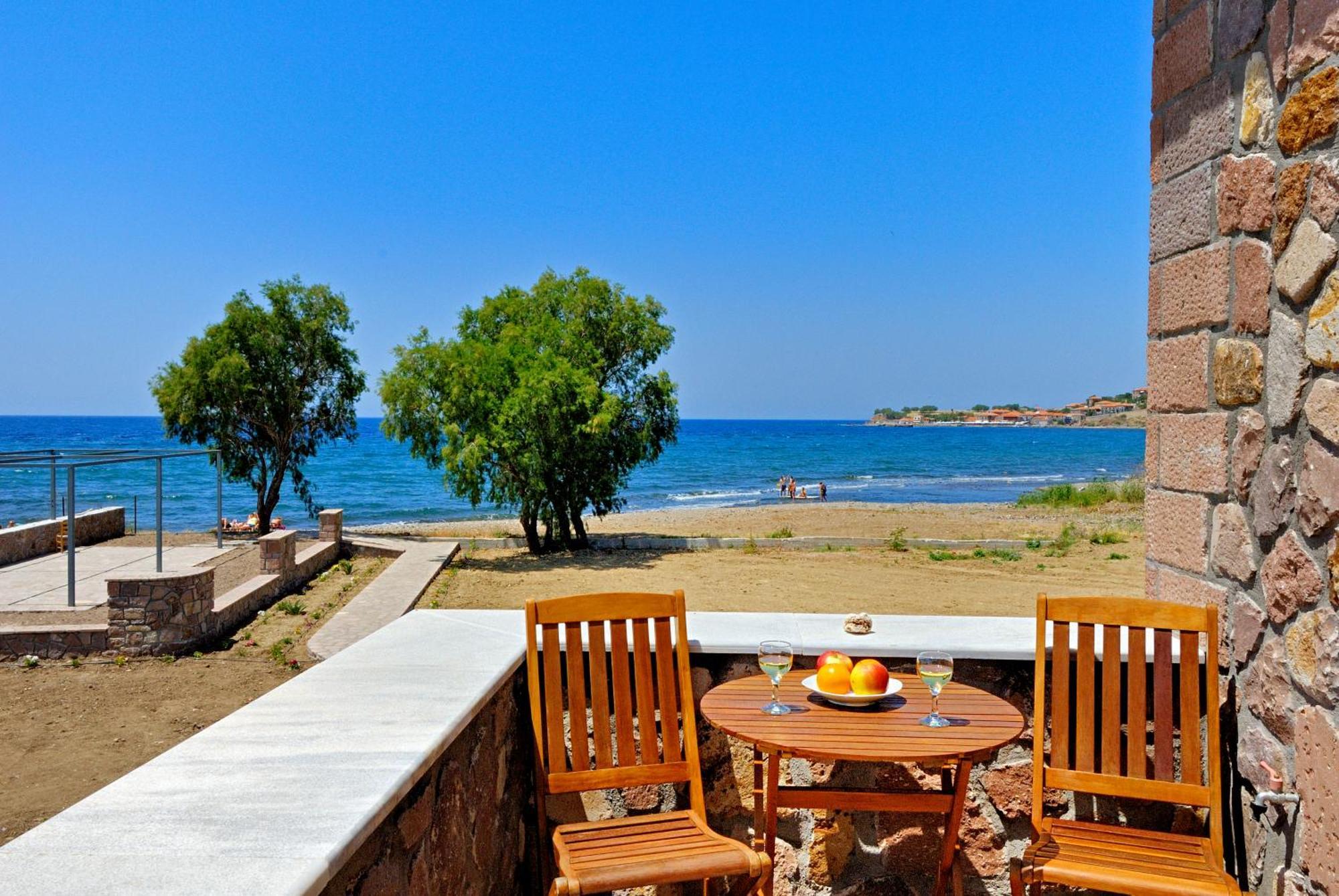 Michaela Beach Houses Míthimna Kültér fotó